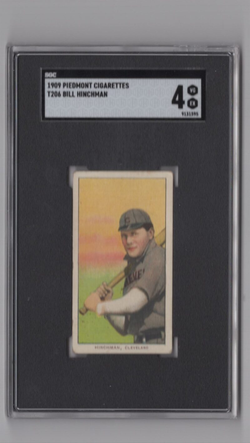 1909 PIEDMONT WHITE BORDER BILL HINCHMAN SGC 4 CLEVELAND POP 17