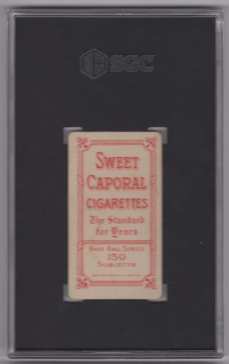 1909 SWEET CAPORAL WHITE BORDER JOHNNY BATES SGC 1.5 BOSTON BATTING - Image 3