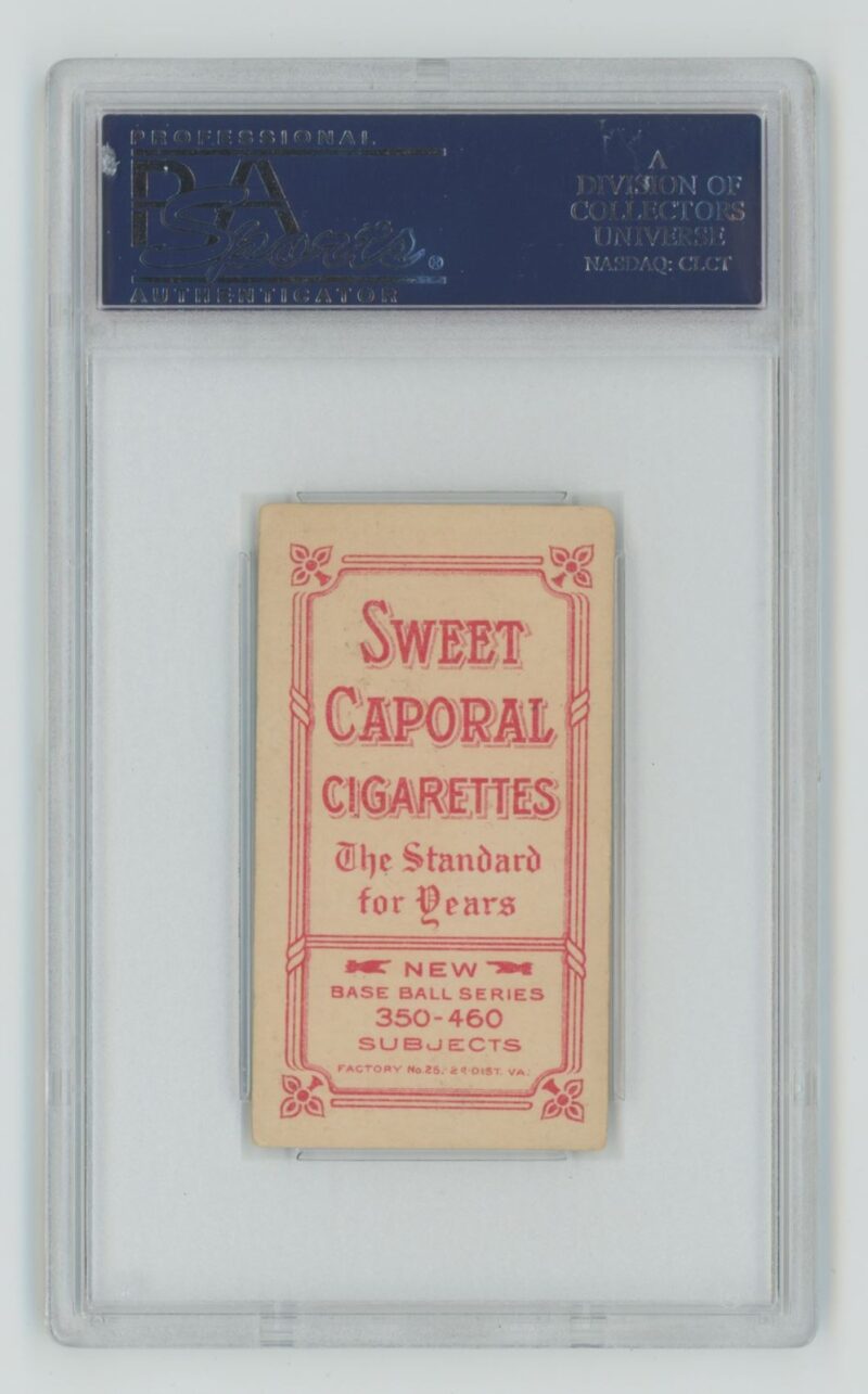 1909 SWEET CAPORAL WHITE BORDER RED MURRAY PSA 4 NEW YORK PORTRAIT - Image 3