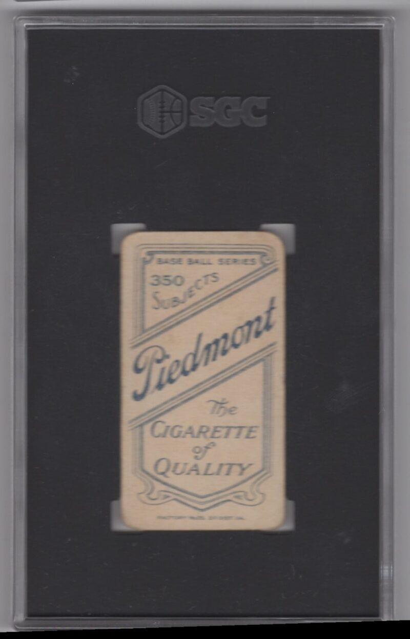 1910 PIEDMONT 3 15 SAM STRANG SGC 25 BALTIMORE 286532702496 2