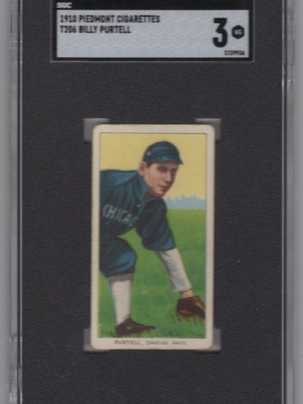 1910 PIEDMONT WHITE BORDER BILLY PURTELL SGC 3 CHICAGO