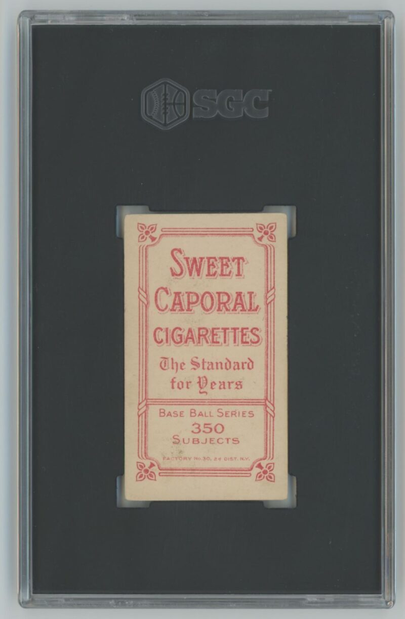 1910 SWEET CAPORAL 350/30 WHITE BORDER NEAL BALL SGC 4 NEW YORK NEW YORK - Image 3