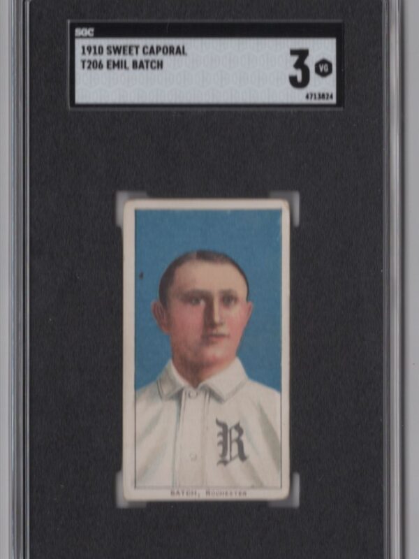 1910 SWEET CAPORAL WHITE BORDER EMIL BATCH SGC 3 ROCHESTER