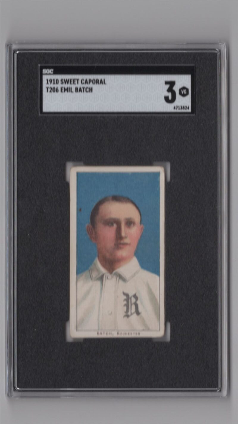 1910 SWEET CAPORAL WHITE BORDER EMIL BATCH SGC 3 ROCHESTER