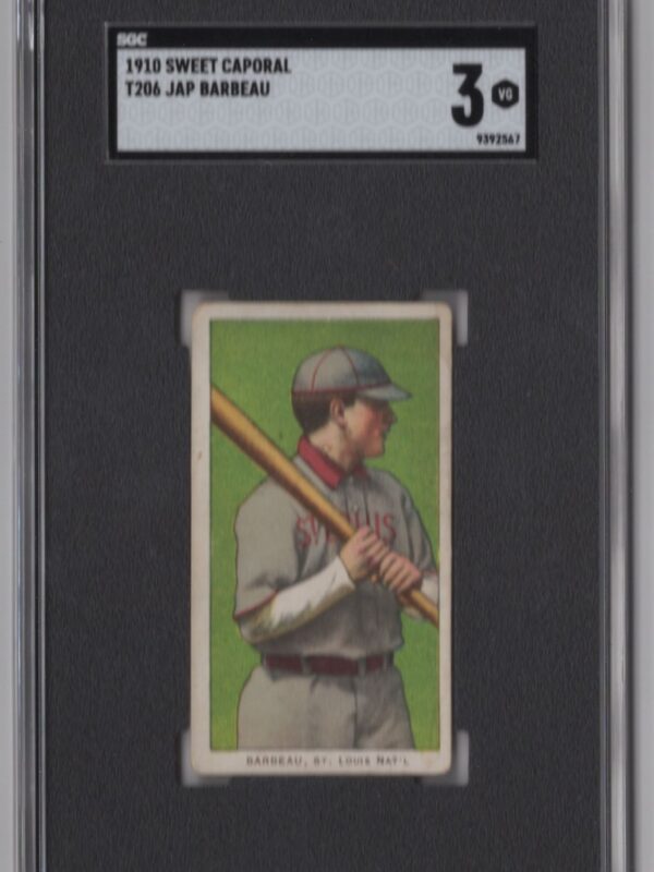 1910 SWEET CAPORAL WHITE BORDER JAP BARBEAU SGC 3 ST. LOUIS