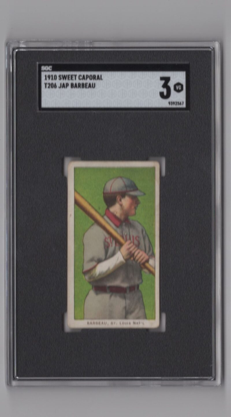 1910 SWEET CAPORAL WHITE BORDER JAP BARBEAU SGC 3 ST. LOUIS
