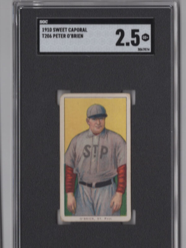 1910 SWEET CAPORAL WHITE BORDER PETER O'BRIEN SGC 2.5 ST. PAUL