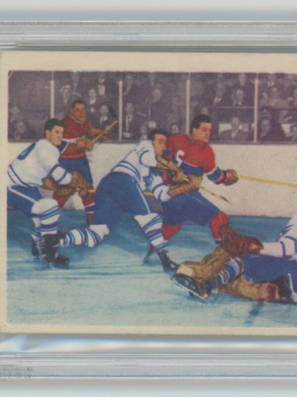 1955-56 PARKHURST HARRY LUMLEY - BOOM BOOM GEOFFRION - PARKER MACDONALD - LARRY