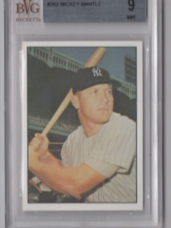 1978 TCMA MICKEY MANTLE BVG 9 NEW YORK YANKEES #262
