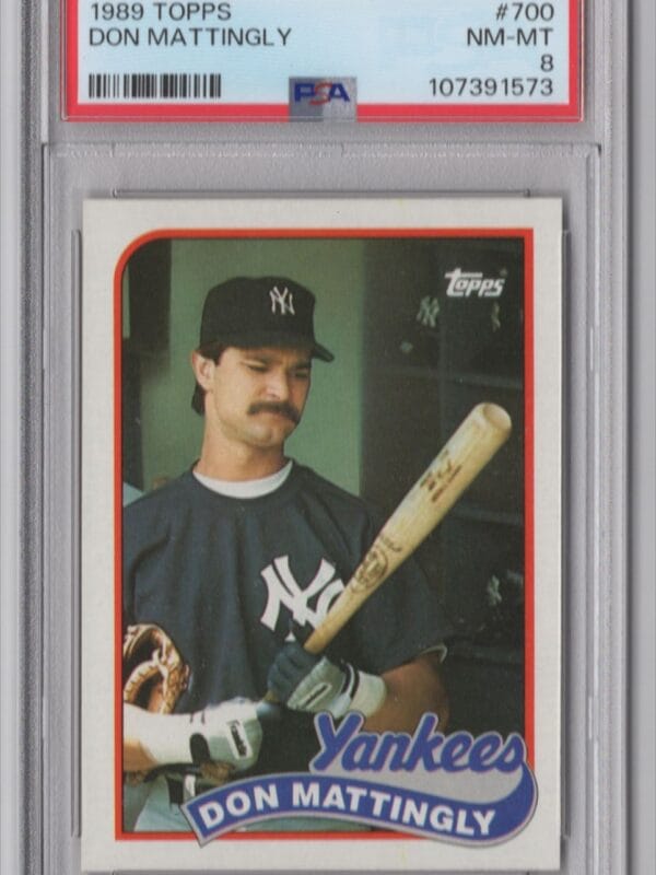 1989 TOPPS DON MATTINGLY 20.00 8 NEW YORK YANKEES #700
