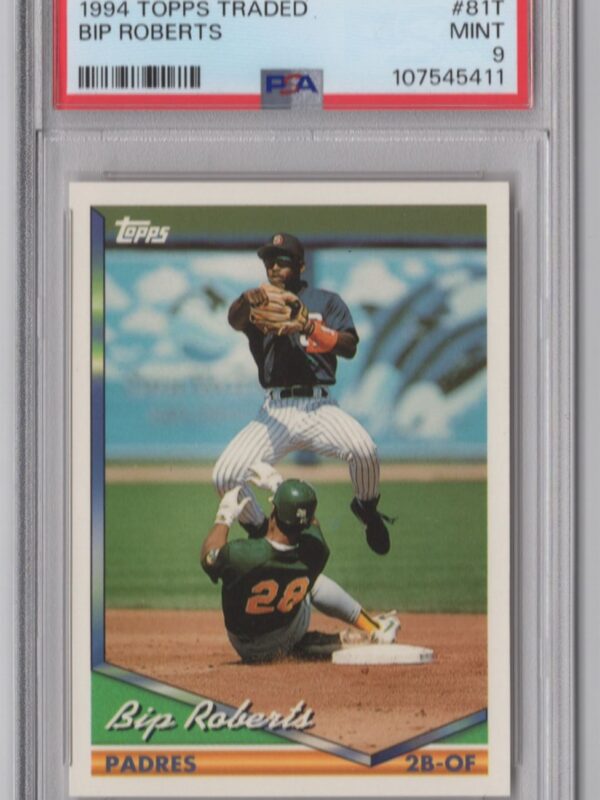 1994 TOPPS BIP ROBERTS PSA 9 SAN DIEGO PADRES #81T