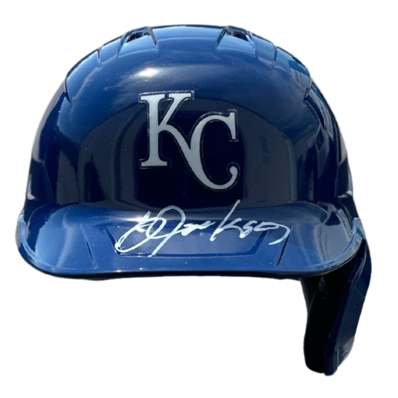 Bo Jackson Autographed Kansas City Royals Rawlings MLB Helmet - Image 3