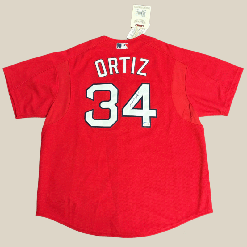 David Ortiz Autographed Mitchell & Ness Boston Red Sox Jersey - Image 3