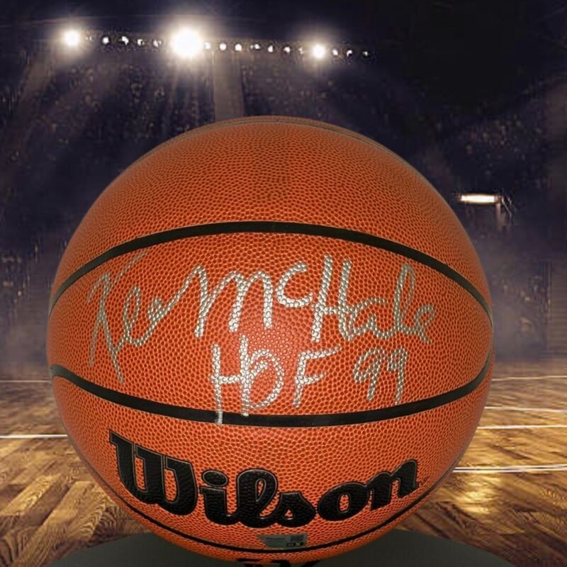 Kevin McHale Boston Celtics Autographed Wilson NBA Basketball (FANATICS CERT.)