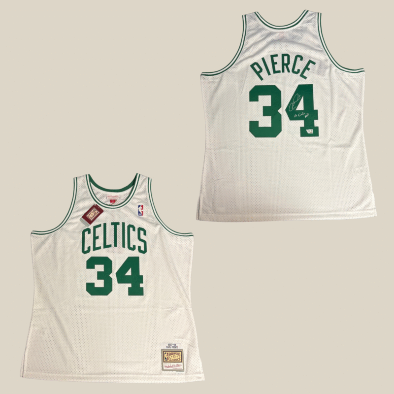 Paul Pierce Autographed Boston Celtics Mitchell & Ness NBA Jersey - Image 3