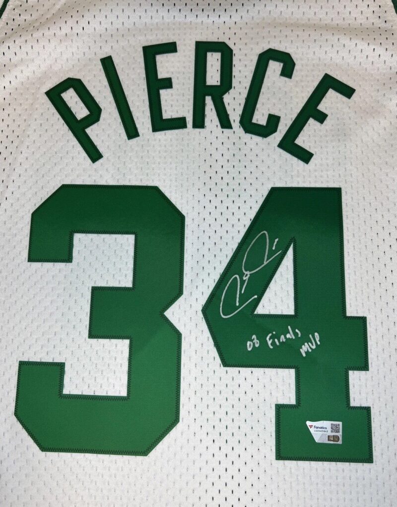 Paul Pierce Autographed Boston Celtics Mitchell & Ness NBA Jersey - Image 4