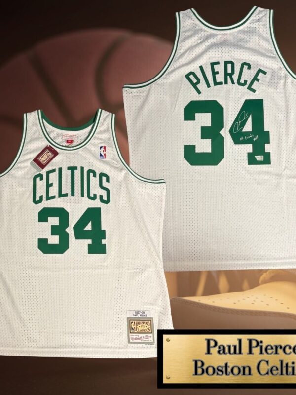 Paul Pierce Autographed Boston Celtics Mitchell & Ness NBA Jersey