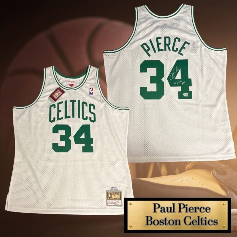Paul Pierce Autographed Boston Celtics Mitchell & Ness NBA Jersey