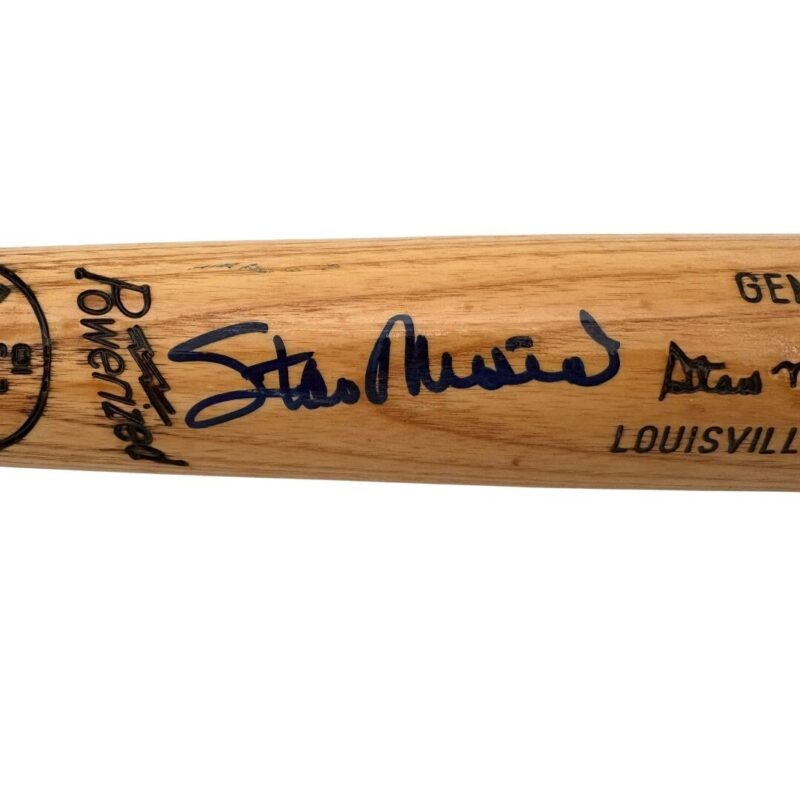 Stan Musial Autographed Louisville Slugger MLB Bat  (JSA) - Image 5