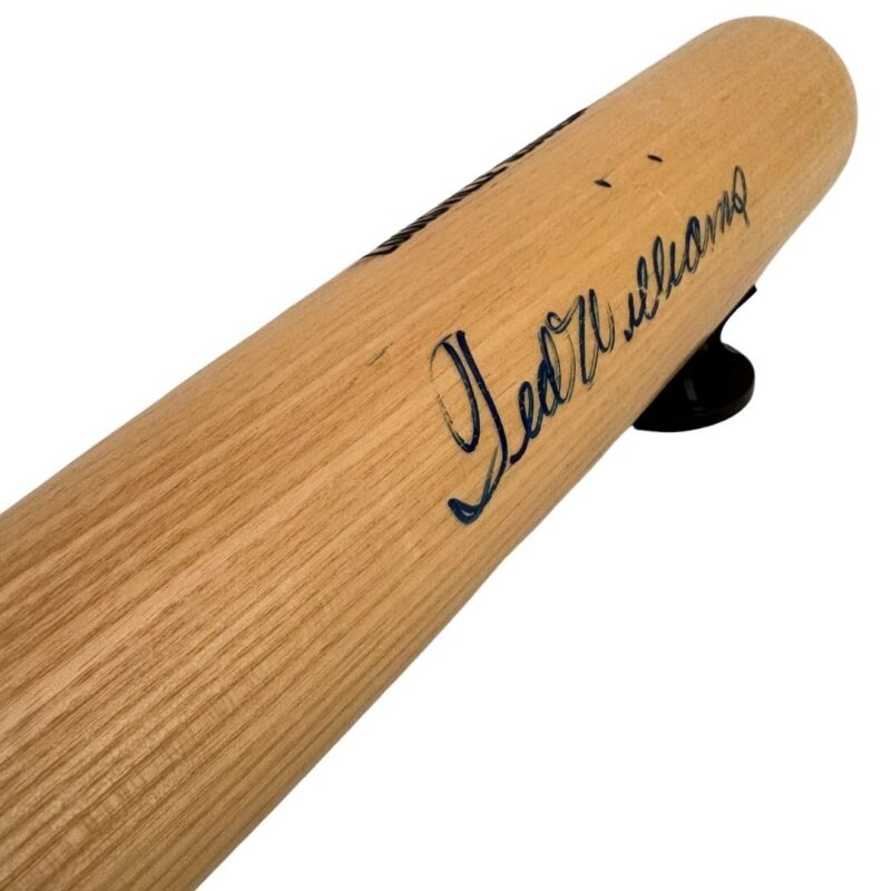 Ted Williams Autographed Louisville Slugger MLB Bat w/ Display Case (PSA) - Image 12
