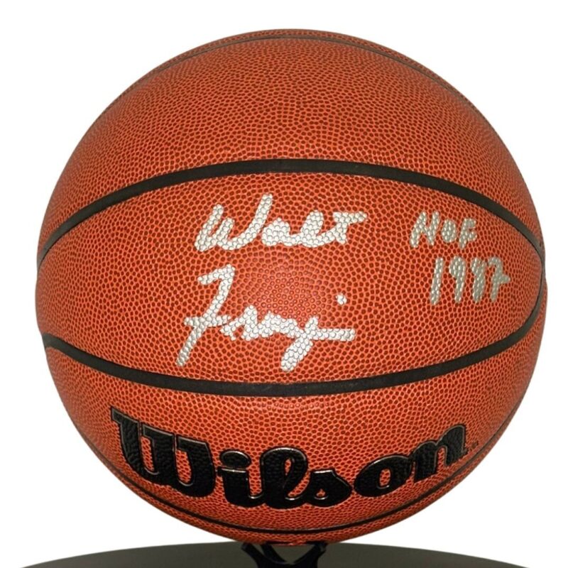 Walt Frazier New York Knicks Autographed Wilson NBA Basketball (BECKETT) - Image 3