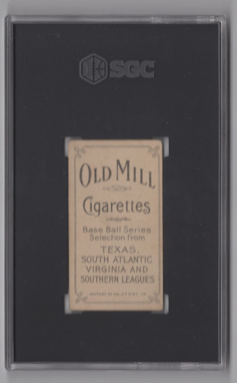 1909 OLD MILL WHITE BORDER CHARLIE FRITZ SGC 3 NEW ORLEANS - Image 3
