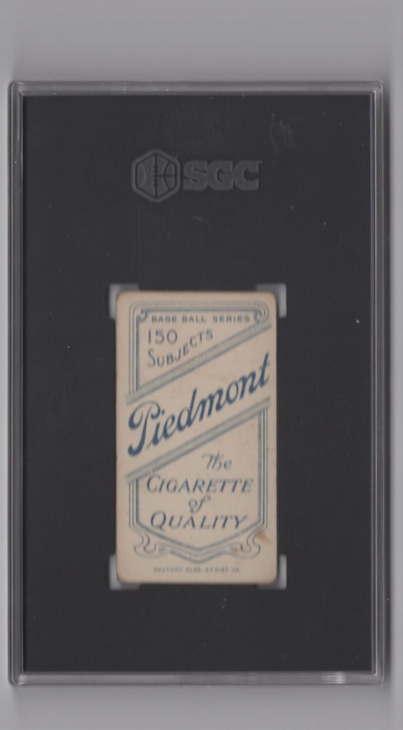 1909 PIEDMONT WHITE BORDER FRED JACKLITSCH SGC 3 PHIL. NAT'L - Image 3
