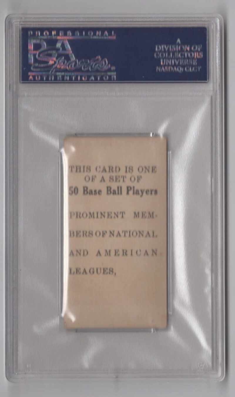 1909 SET OF 50 E101 MICKEY DOOLAN PSA 3 PHILADELPHIA POP 4 ONLY 1 HIGHER - Image 3
