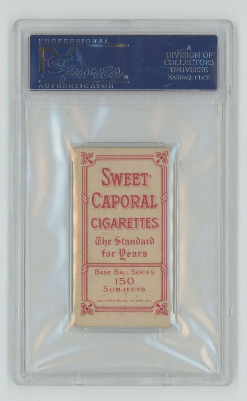 1909 SWEET CAPORAL WHITE BORDER DOC WHITE PSA 5 CHICAGO POP 13 ONLY 5 HIGHER - Image 3