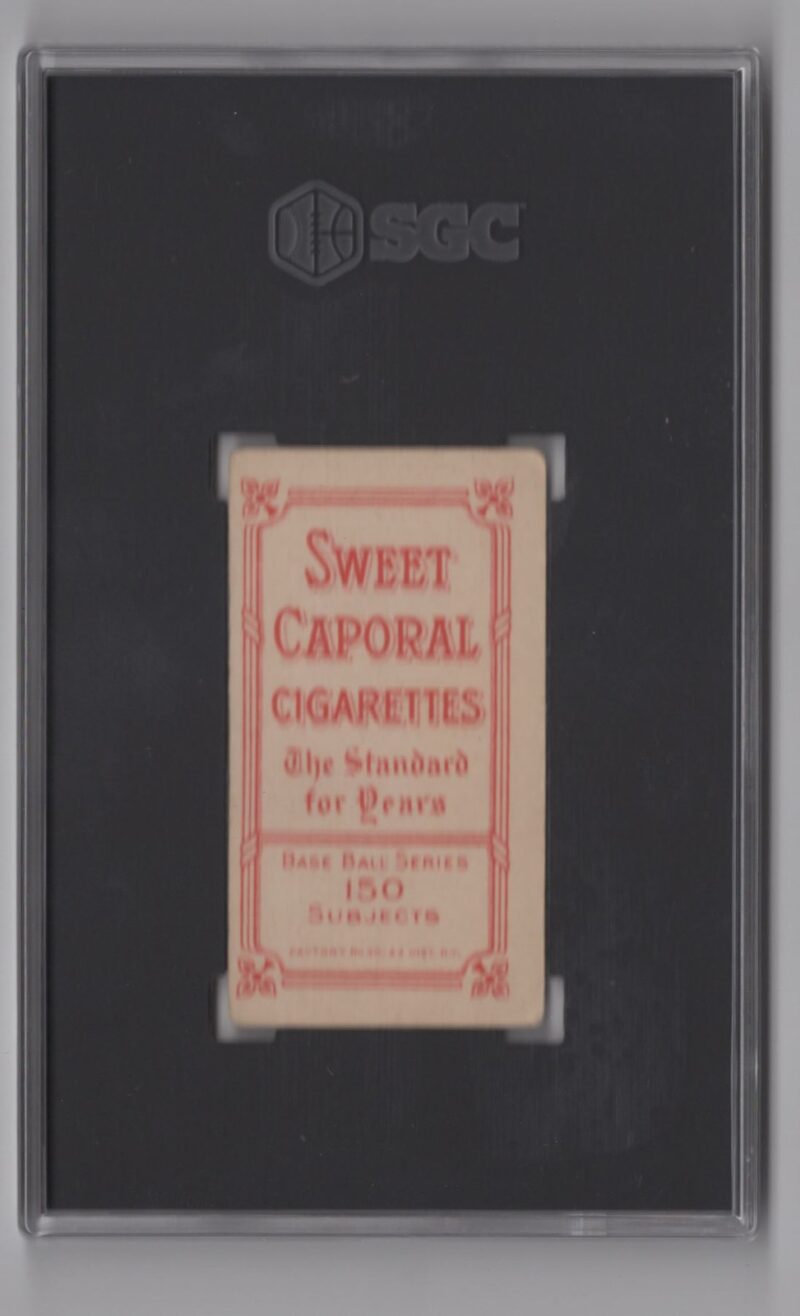 1909 SWEET CAPORAL WHITE BORDER HARRY STEINFELDT SGC 3 CHICAGO CUBS PORTRAIT - Image 3