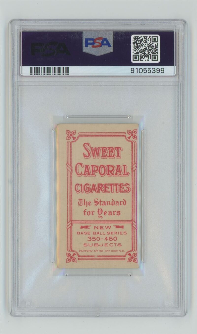 1909 SWEET CAPORAL WHITE BORDER RED KLEINOW PSA 4 BOSTON POP 3 ONLY 5 HIGHER - Image 3