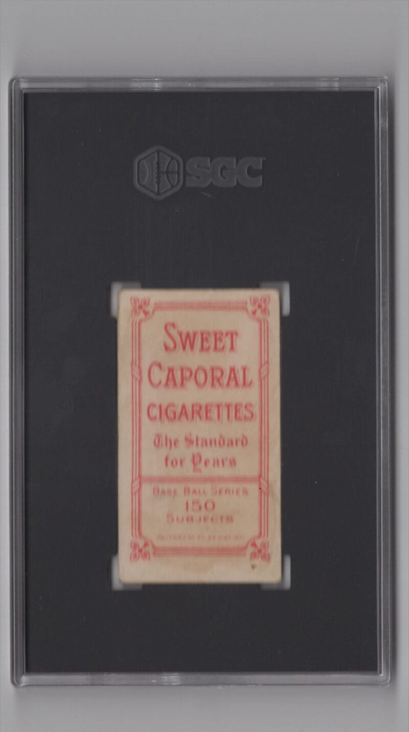 1909 T206 WHITE BORDER GEORGE STOVALL SGC 3 CLEVELAND PORTRAIT - Image 3