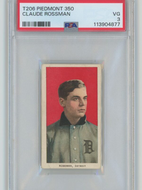 1909 WHITE BORDER CLAUDE ROSSMAN "SAVE SELLER"TO FOLLOW POPS SPORTS AUTHORITY ON