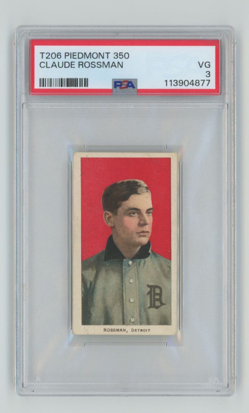 1909 WHITE BORDER CLAUDE ROSSMAN "SAVE SELLER"TO FOLLOW POPS SPORTS AUTHORITY ON