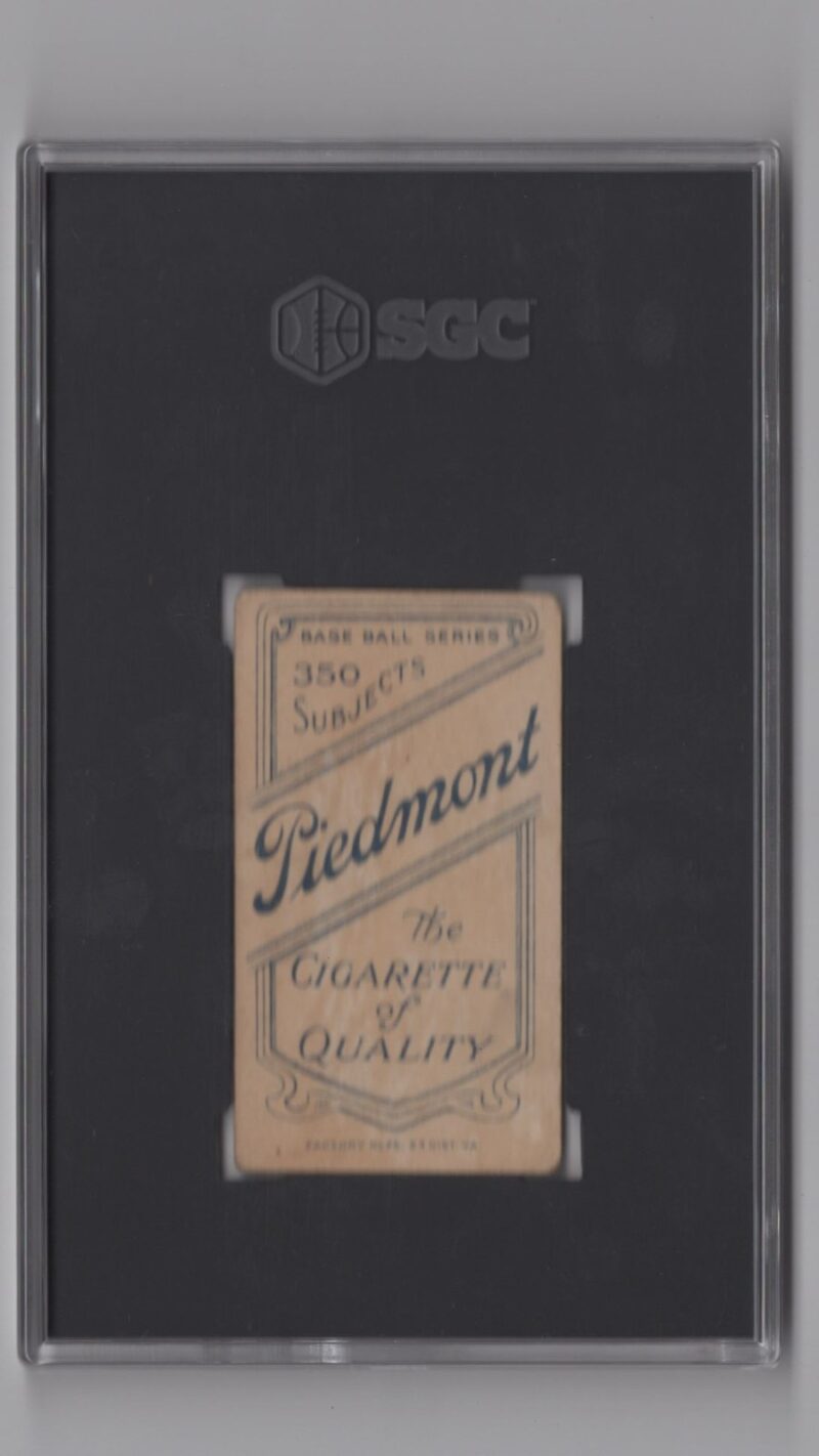 1910 PIEDMONT 3 15 CHIEF MYERS BATTING SGC 2 NY 286532702497 2
