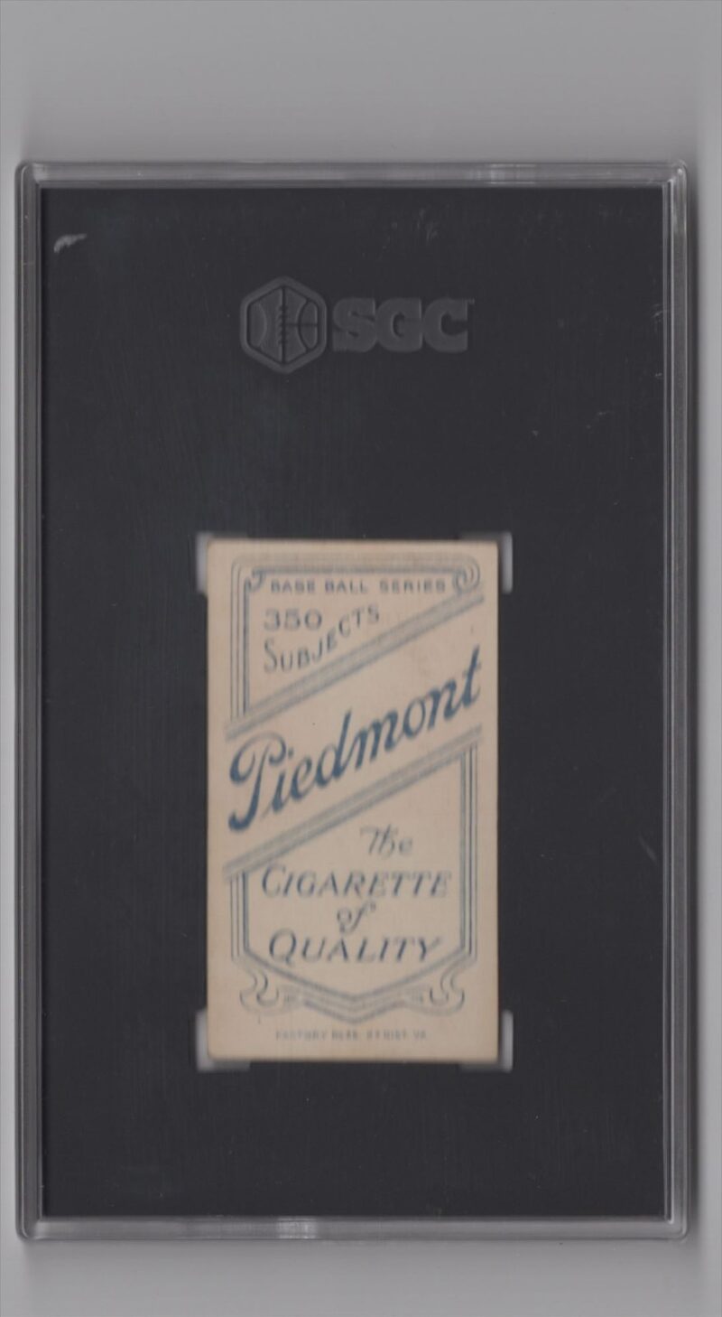 1910 PIEDMONT WHITE BORDER DAN MOELLER SGC 5 JERSEY CITY - Image 3
