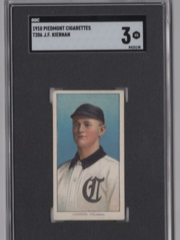 1910 PIEDMONT WHITE BORDER J.F. KIERNAN SCG 3 COLUMBIA