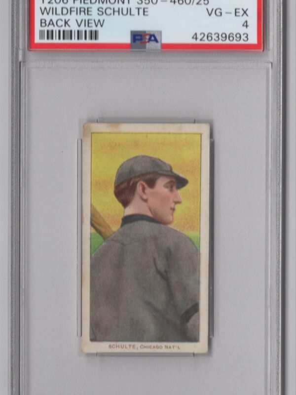 1910 PIEDMONT WHITE BORDER WILDFIRE SHULTZ PSA 4 CHICAGO TOTAL POP 36 286512200567