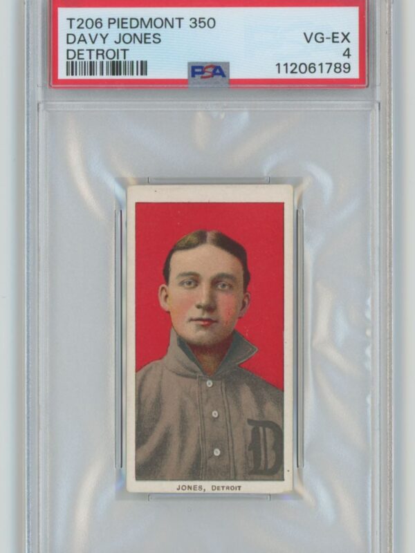 1911 PIEDMONT WHITE BORDER DAVY JONES PSA 4 DETROIT DETROIT