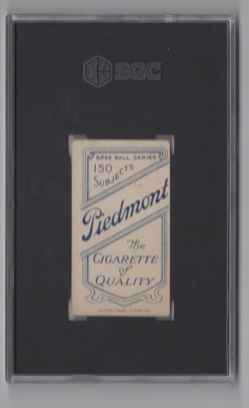 1911 PIEDMONT WHITE BORDER NAP RUCKER SGC 3 BROOKLYN 286512232407 2
