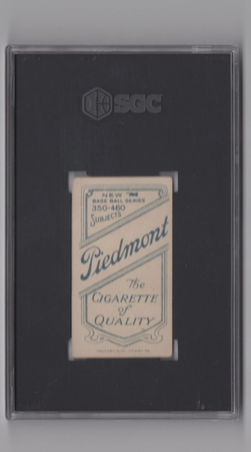1911 PIEDMONT WHITE BORDER RED AMES SGC 3 NEW YORK 286512194727 2