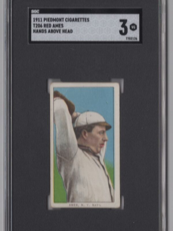 1911 PIEDMONT WHITE BORDER RED AMES SGC 3 NEW YORK 286512194727