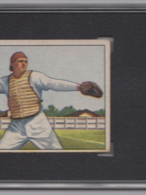 1950 BOWMAN STAN LOPATA SGC 3 PHILADELPHIA PHILLIES POP 5 ONLY 3 HIGHER