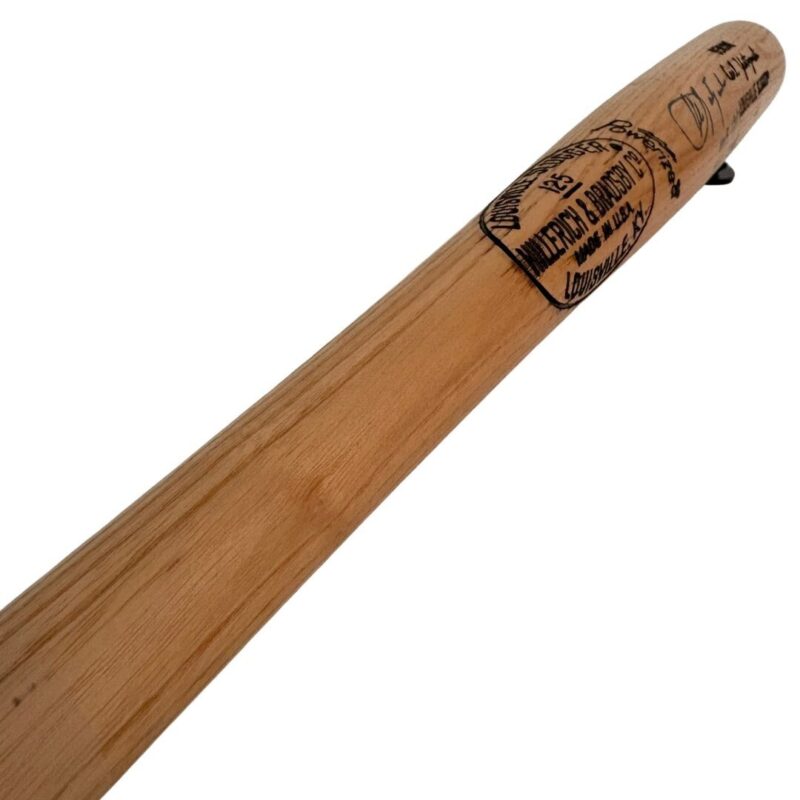 Carl Yastrzemski Autographed Louisville Slugger Bat w/ Display  Case - Image 9