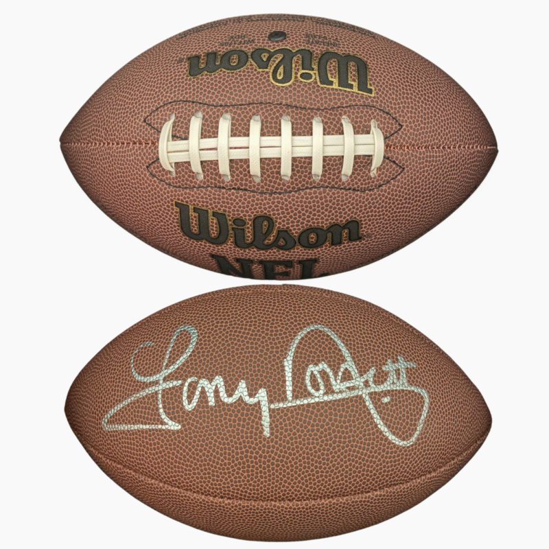 Dallas Cowboys Tony Dorsett Autographed Wilson NFL Football - Image 5