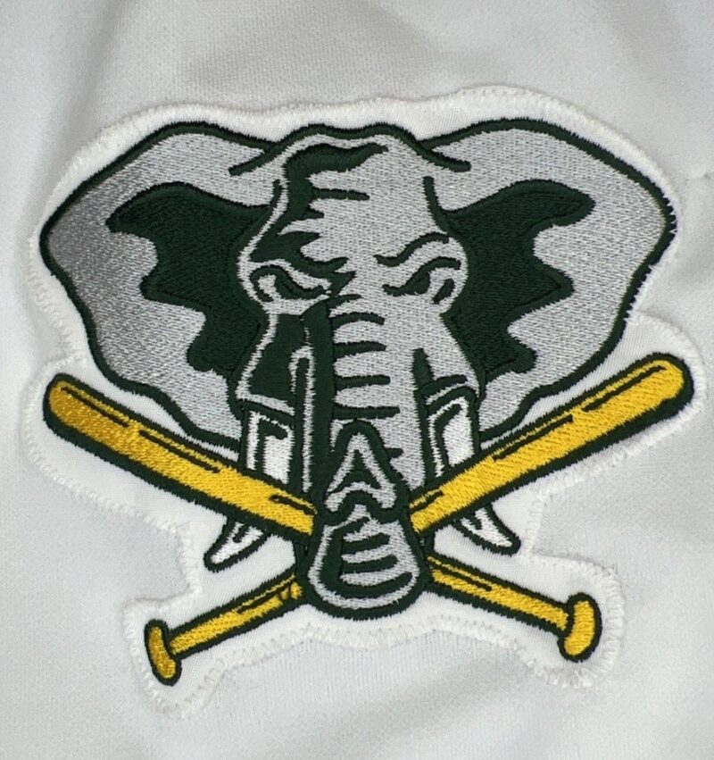 Dennis Eckersley Autographed Oakland A's MLB Russell Jersey - Image 10