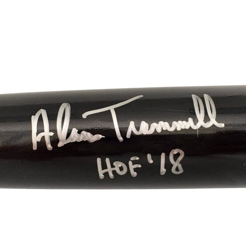 Detroit Tigers Alan Trammell Autographed Rawlings MLB Baseball Bat JSA - Image 5
