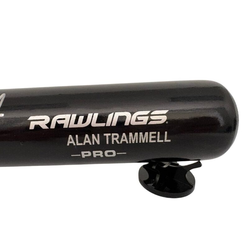 Detroit Tigers Alan Trammell Autographed Rawlings MLB Baseball Bat JSA - Image 6