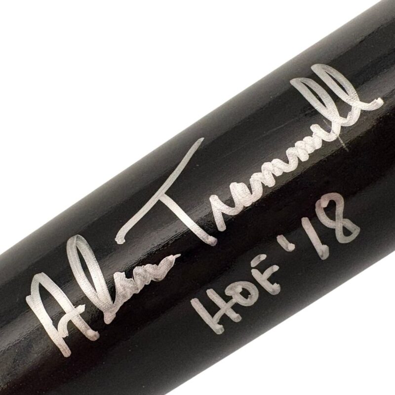 Detroit Tigers Alan Trammell Autographed Rawlings MLB Baseball Bat JSA