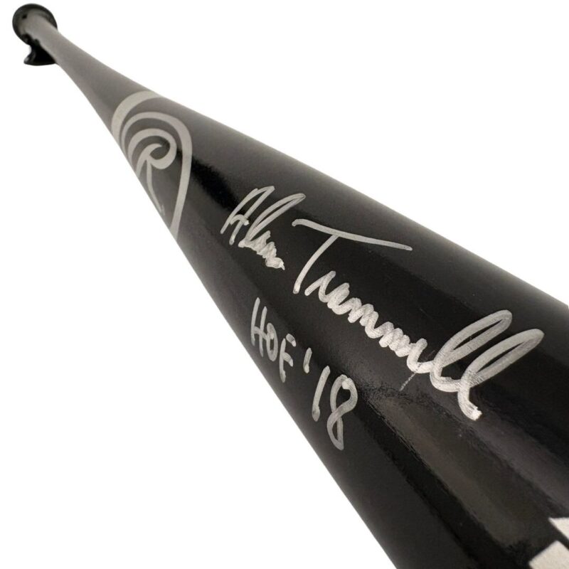 Detroit Tigers Alan Trammell Autographed Rawlings MLB Baseball Bat JSA - Image 10